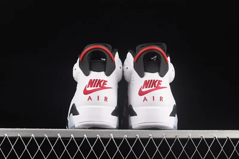 All categories Air Jordan Jordan series basketball shoes Air Jordan 6 Air Jordan "Carmine" AJ6 Joe 6 Rouge White Red 2021 replica high-top basketball shoes CT8529-106